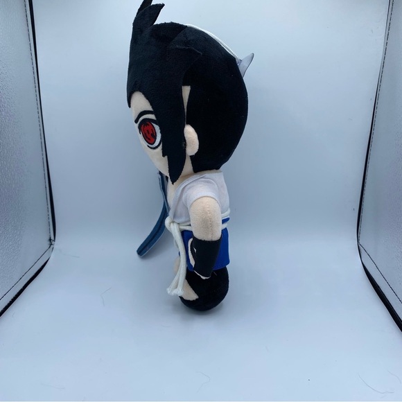 Anime NARUTO Uchiha Sasuke Cartoon 10" Plush Figure 2012 Banpresto Collectable - Picture 2 of 6